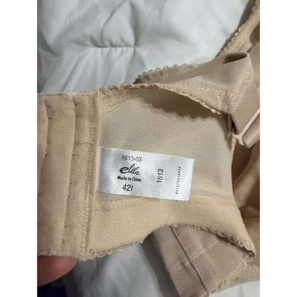 Nude Nursing Bra for Breastfeeding Elia NWOT Size 42I - Picture 5 of 5